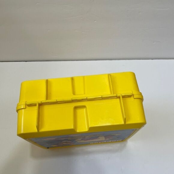 VINTAGE 1986 POPPLES PLASTIC LUNCH BOX WITH THERMOS - Picture 10 of 15